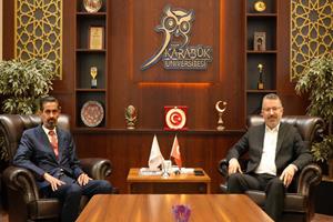 By Protokol Dergisi Sahibi Yazıcı'dan, Rektör Kırışık’a Nezaket Ziyareti