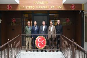 Rektör Kırışık’tan MHP İl Başkanlığına Ziyaret