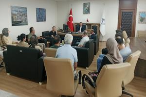 Karabük Üniversitesi Rektörü Kırışık Safranbolu Başak Cengiz Mimarlık Fakültesini Ziyaret Etti