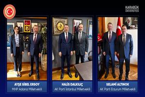 KBÜ’nün Bilim Temelli Projeleri TBMM’de Milletvekilleriyle İstişare Edildi