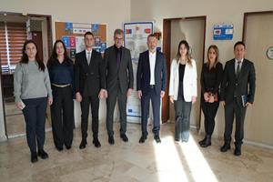 Rektör Kırışık, Uluslararası İlişkiler Koordinatörlüğü Ekibiyle Bir Araya Geldi