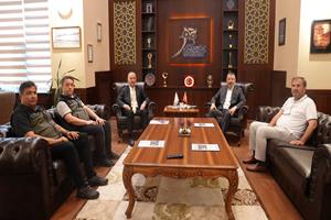 Zonguldak Orman Bölge Müdürü Halil Oflu’dan KBÜ Rektörü Prof. Dr. Fatih Kırışık’a Ziyaret