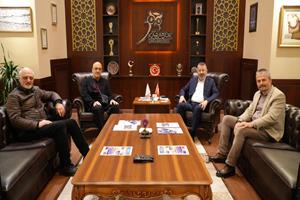 Karabük Hizmet ve Eğitim Vakfı’ndan KBÜ Rektörü Kırışık’a Ziyaret