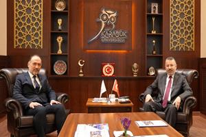 Saadet Partisi Karabük İl Yönetiminden Rektör Kırışık’a Ziyaret