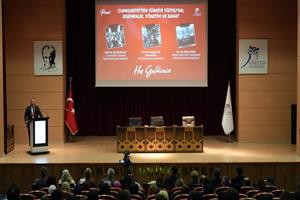 KBÜ’de “Cumhuriyetten Türkiye Yüzyılı’na: Egemenlik, Yönetim ve Sanat” Paneli Düzenlendi