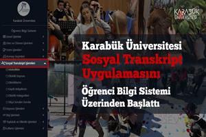KBÜ'de Öğrencilerin Sosyal Başarıları "Sosyal Transkript" ile Belgelenecek