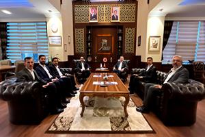 Rektör Prof. Dr. Fatih Kırışık TÜGVA Heyetini Kabul Etti