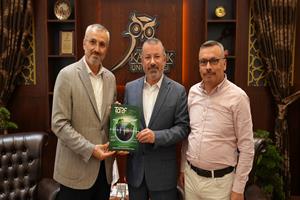 TARF Dergisi ile Verenel Derneğinden Rektör Kırışık'a Ziyaret