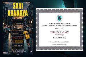 Karabük Üniversitesi Öğrencilerinin “Sarı Kanarya” Belgeseli Boston Türk Festivali’nde Finale Kaldı