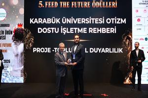 Karabük Üniversitesinin “Otizm Dostu Restoran Rehberi” Projesine Ulusal Ödül