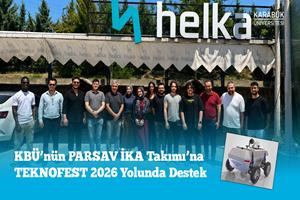KBÜ’nün PARSAV İKA Takımı’na TEKNOFEST 2026 Yolunda Destek