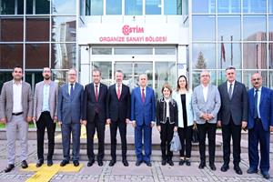 Karabük Üniversitesi ile OSTİM Arasında Stratejik İş Birliği Görüşmesi
