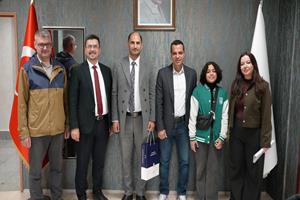 KBÜ’de Mısır ve Ürdün Üniversiteleri ile Erasmus+ Çerçevesinde İş Birliği Temasları