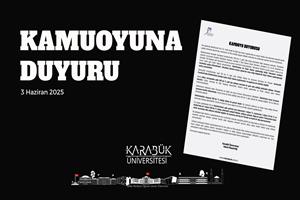 KBÜ Hukuk Müşavirliğinden "Kamuoyu Duyurusu"