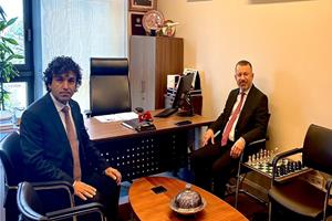Rektör Prof. Dr. Fatih Kırışık’tan Cumhurbaşkanlığı Külliyesinde Anlamlı Ziyaret