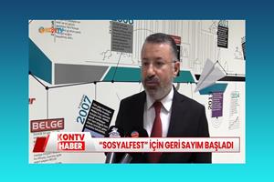 Rektör Prof. Dr. Fatih Kırışık, KONTV'ye Konuştu (VİDEO HABER)