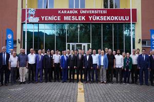 KBÜ Rektörü Prof. Dr. Fatih Kırışık "Yenice'nin Kalkınması" Toplantısına Katıldı