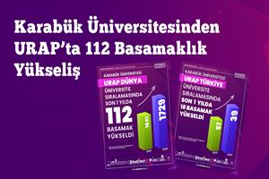 Karabük Üniversitesinden URAP’ta 112 Basamaklık Yükseliş