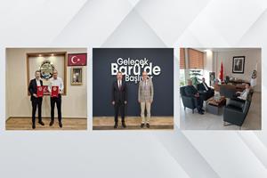 KBÜ Rektörü Prof. Dr. Fatih Kırışık Bartın'da Çeşitli Temaslarda Bulundu