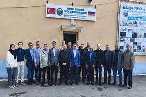 KBÜ Rektörü Prof. Dr. Fatih Kırışık Almanya’da Karabüklülerle Bir Araya Geldi