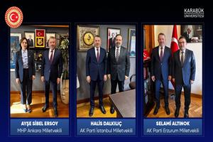 KBÜ’nün Bilim Temelli Projeleri TBMM’de Milletvekilleriyle İstişare Edildi