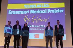 KBÜ, Trabzon’daki Erasmus+ Merkezi Projeler Toplantısında Temsil Edildi