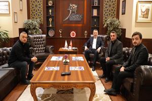 DHA Bölge Müdürü Murat Küçük’ten Rektör Kırışık’a Ziyaret