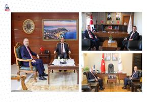 KBÜ Rektörü Kırışık, Ordu ve Giresun'da Kurumsal Ziyaretler Gerçekleştirdi