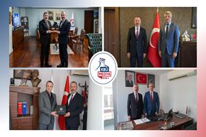 Rektör Kırışık'tan Samsun’a Akademik ve Kurumsal Ziyaretler