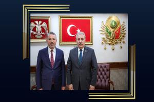 Rektör Prof. Dr. Fatih Kırışık’tan BBP Genel Başkanı Mustafa Destici’ye Ziyaret