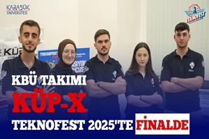 Karabük Üniversitesi KÜP-X Takımı TEKNOFEST 2025 Çip Tasarım Yarışması Finalinde